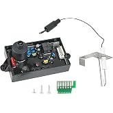 Lrichy 91367 91504 Upgraded RV Water Heater Ignition Board and Electrode | For Atwood/Dometic Gas-Only Water Heaters GCH6-4E/6E/7E; Includes Spark and Sensor Electrode; Replaces 93257/93307