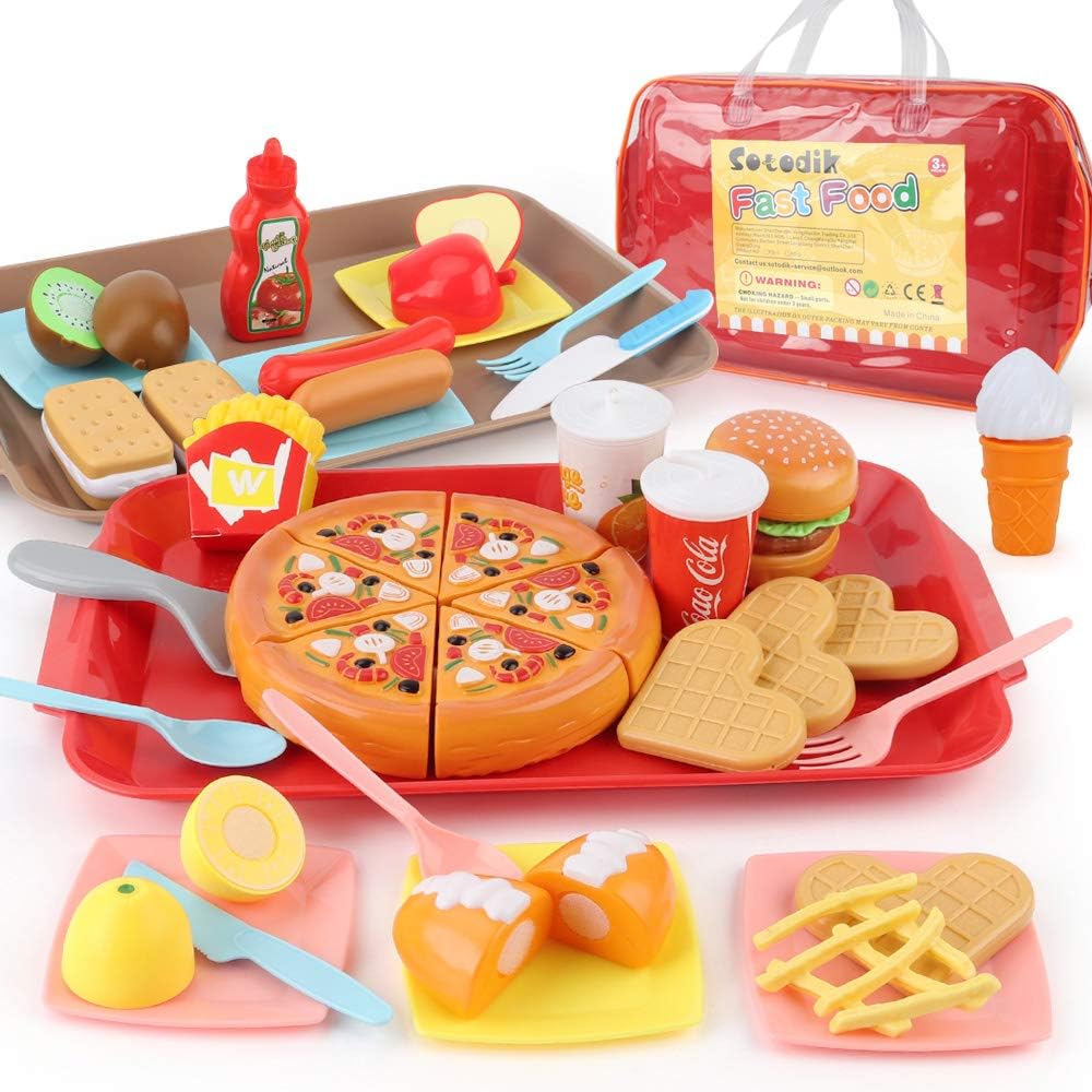 Play Food Pretend Play Fast Food Toys 