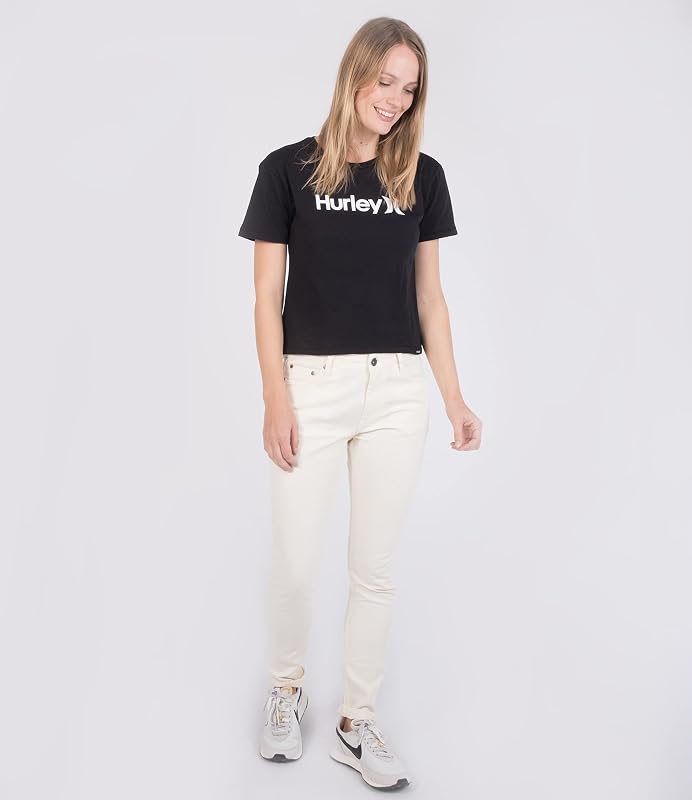 W Oceancare O&o SS Tee Maglietta, Nero, L Donna