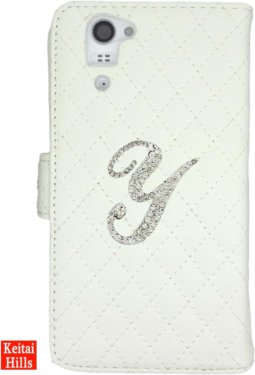 Amazon Disney Mobile On Docomo Sh 05f デコキルティング手帳型ケース イニシャル Y ホワイト ディズニー ディズニーモバイル Disneymobile 手帳 手帳型 スマホ スマートフォン デコ デコレーション ケース カバー Docomo Sh05f ケース カバー 通販