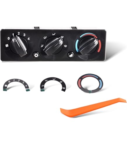 Ikasus Car AC Heater Control Panel Climate Control Module Switch Compatible W - View #4