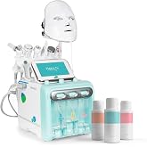 BR&Uuml;UN Facial Care Machine &ndash; A 7 in 1 Multifunctional Face Care Device for Skin Moisturizing &ndash; A Vacuum Cleaning Jet for Home and Beauty Salon