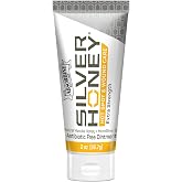 Silver Honey Hot Spot &amp; Wound Care Pet First Aid Ointment, 2 oz Tube | Manuka Honey, MicroSilver BG, Dog, Cat, Small Animal, Fast-Acting Results, At Home Treatment, Thick, Creamy, Antibiotic-Free