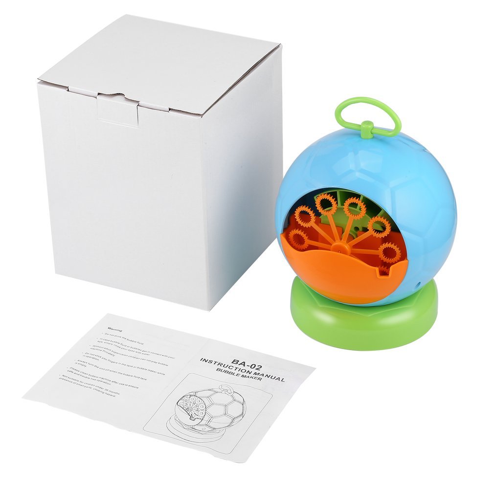 Macchina per Bolle per Produrre Bolle di Sapone Sana per i Bambini per Natale Compleanno Cerimonia Asilo