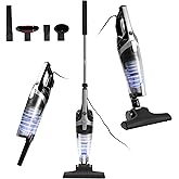 ECOVORTEX 600W 20kpa Powerful Corded Stick Vacuum for Pet Hair & Hard Floor