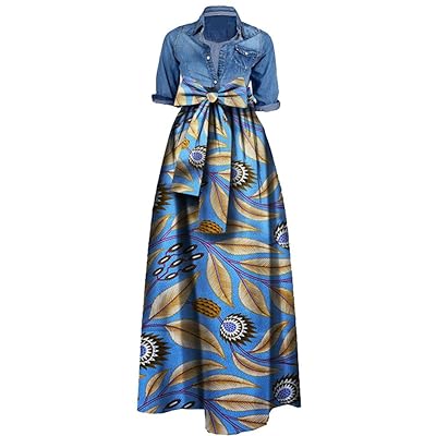 Huiyuzhi Womens African Print Dashiki Dress Long Ecuador | Ubuy