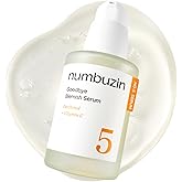 numbuzin No.5 Serum | Goodbye Blemish Serum | for Acne Scars with Vitamin C, Niacinamide, Antioxidant | Lightweight Gel, Korean Skincare for Face | 1.69 fl. oz.