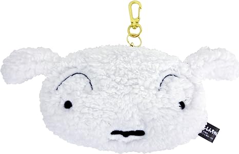 Amazon Co Jp ティーズファクトリーティーズ クレヨンしんちゃん ぬいぐるみパスケース シロ Ks siホワイトh11 W17 D3cm ホーム キッチン