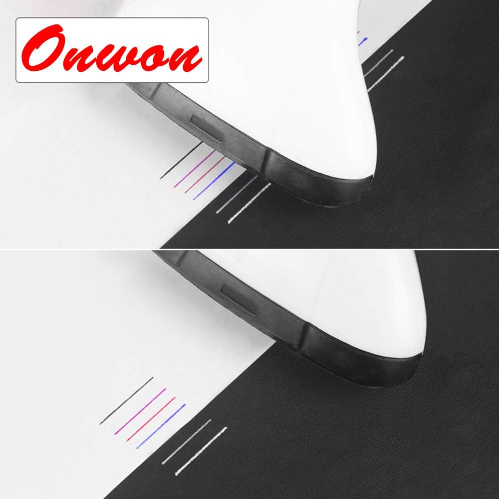 Onwon Heat Erasable Fabric Marking Pens with 8 Refills, 4 Colors Heat Erasable Pens for Fabrics in Various Colors Sewing Quilting Dressmaking