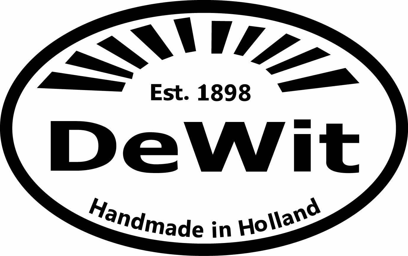 DeWit 3-Tine Cultivator with Short Handle, Works as Garden Hoe and Tiller : Hand Tillers : Garden & Outdoor