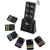 Key Finder - Esky Wireless Key Finders with 85dB Noise Sound and 6 Receivers - Wallet Finder and Item Locator for Finding Key