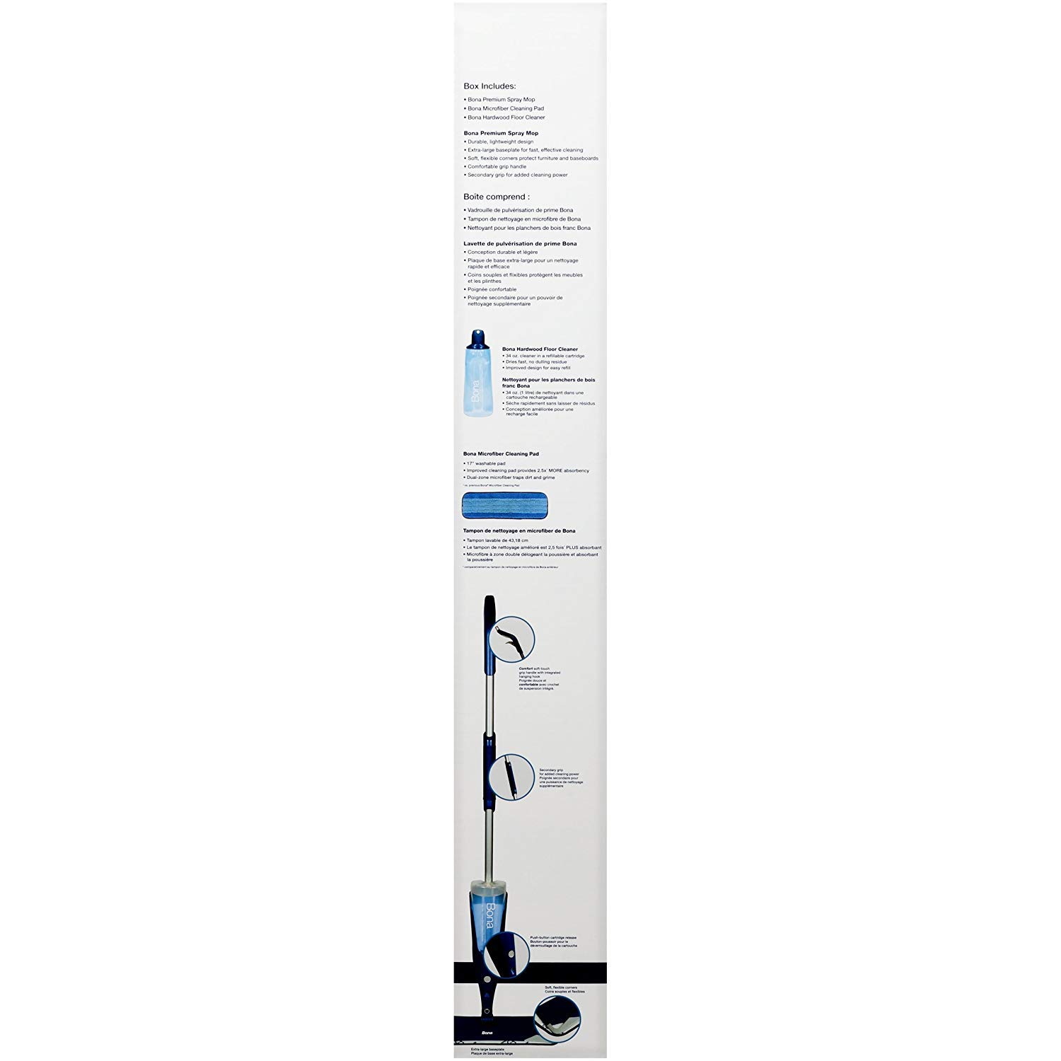 Amazon Com Bona Hardwood Floor Spray Mop Premium 4 Pack Home