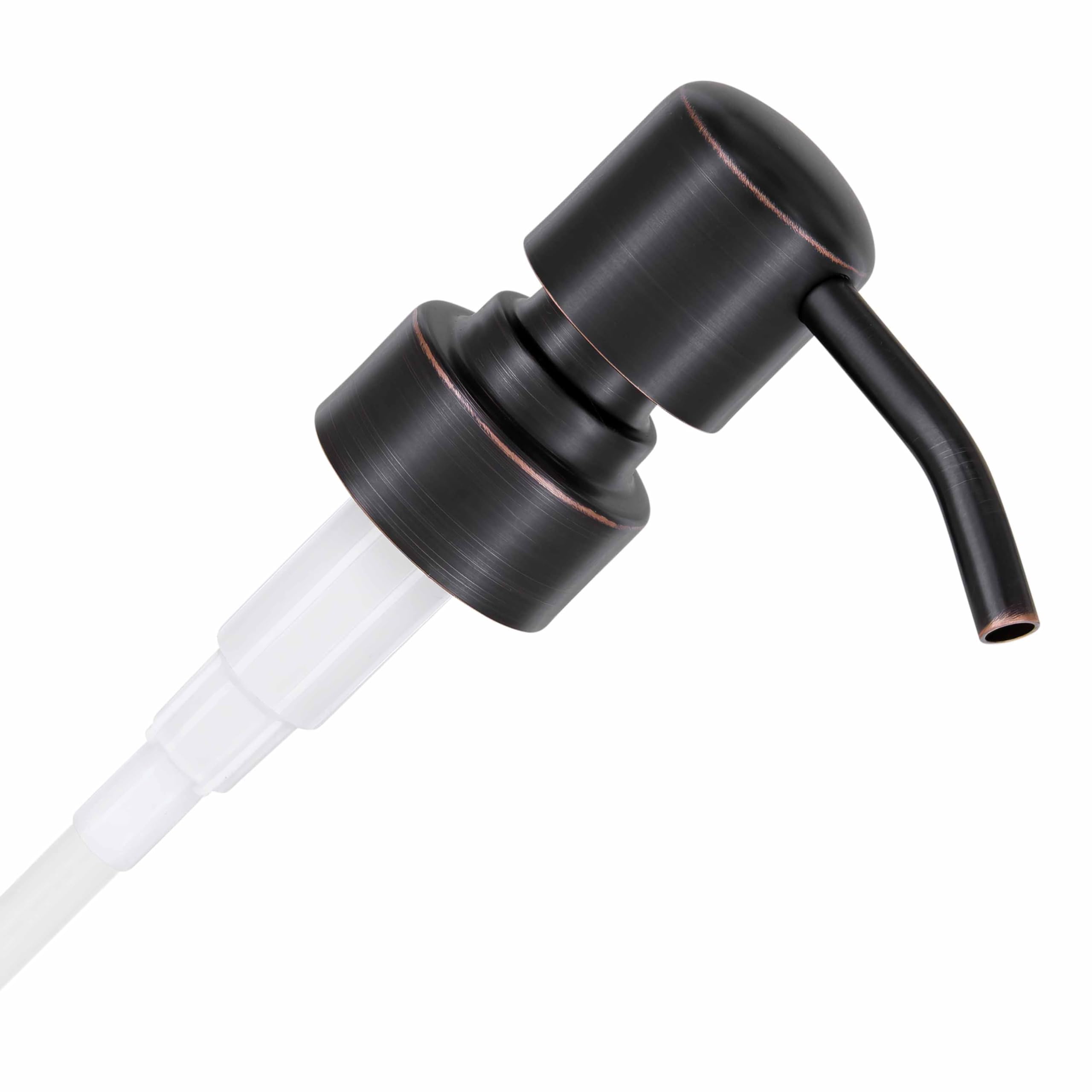 ALTGLAS Soap Dispenser Pump Head 'Zagreb' - Spare Replacement for Standard Neck Size - 26-28 mm Thread From Stainless Steel (Black Copper Oil-rubbed) โ image 1