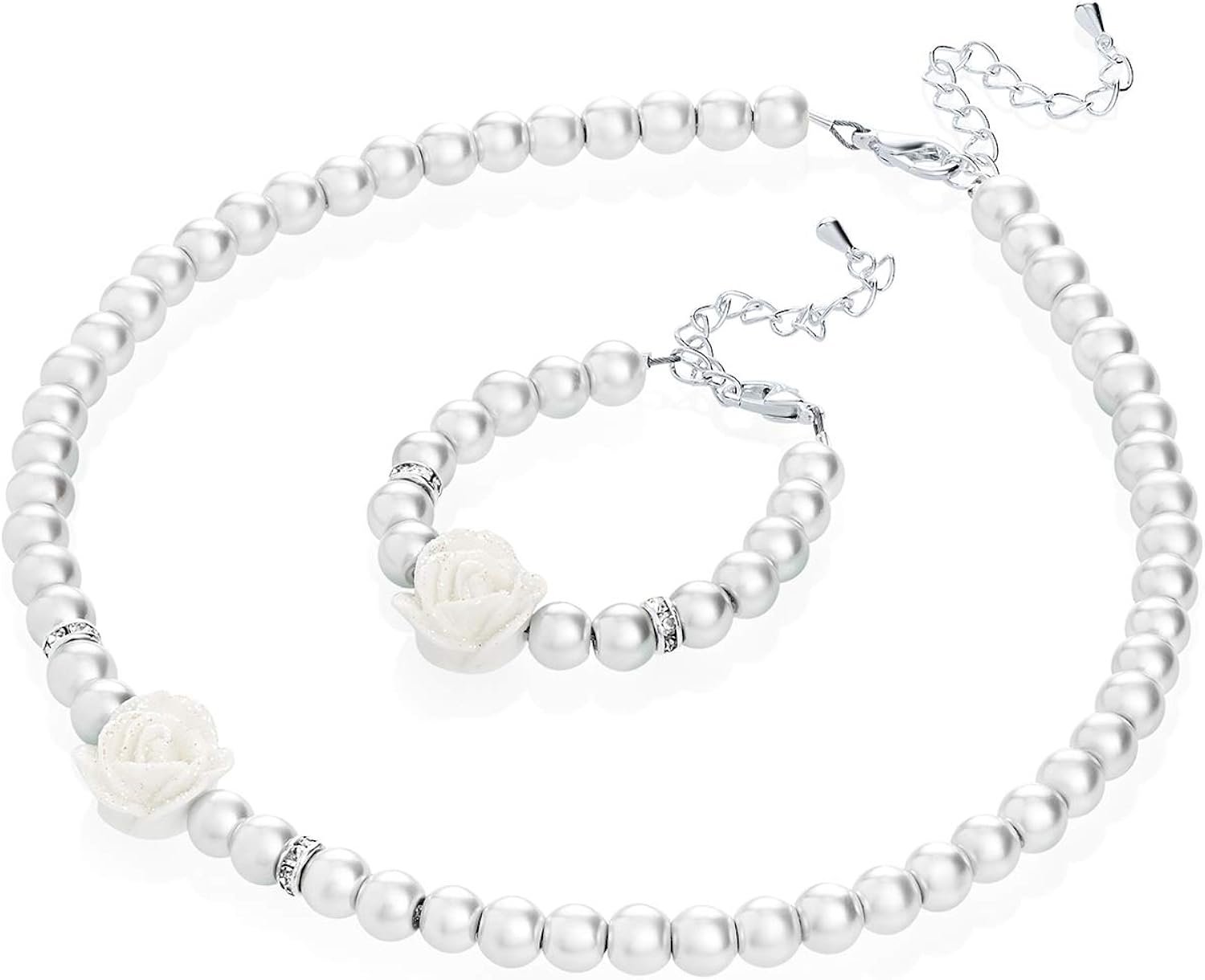 flower girl jewellery set