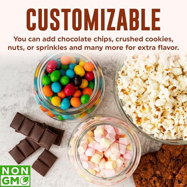 POPFULLY CINNAMON TOAST MICROWAVE POPCORN, FULLY POPS – SWEET & CRUNCHY, IDEAL FOR MOVIE TIME SNACKING – 3-PACK