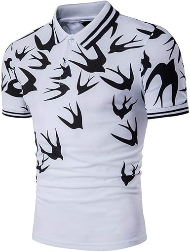 camisas polo estampadas