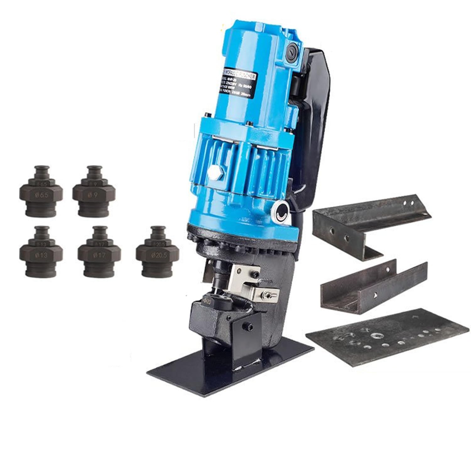 AMZCNC 110V 1200W Electric Hydraulic Hole Puncher 1/4"-4/5" Punching