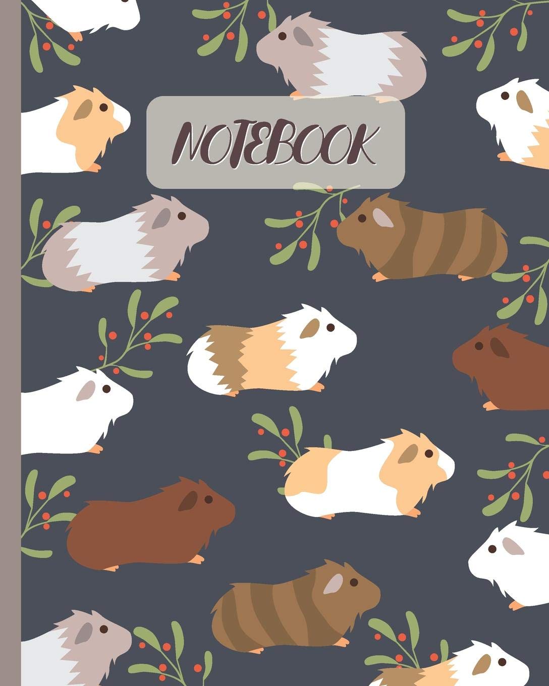 Notebook Cute Guinea Pigs Cartoon Cover Lined Notebook Diary Track Log Journal Gift Idea For Boys Girls Teens Men Women 8 X10 120 Pages Cute Love Fluff 9781080156351 Amazon Com Books