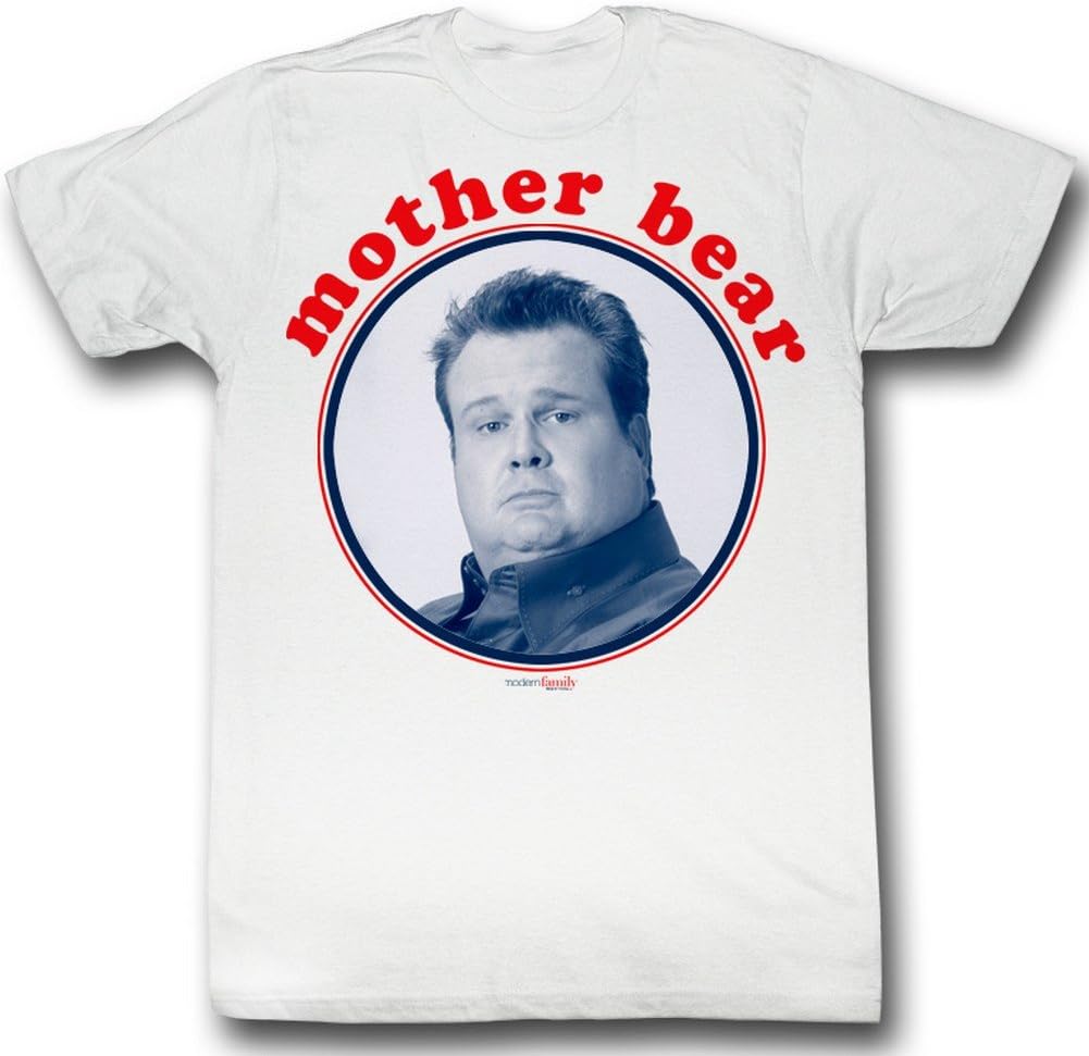 Modern Family Shirts Mother Bear Adult White Tee T-Shirt