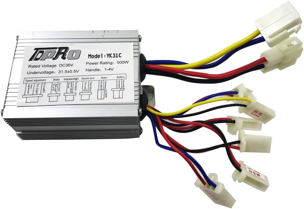 New 36V 500W Brushed Motor Speed Controller For E-Bike Tricycle minibike Scooter