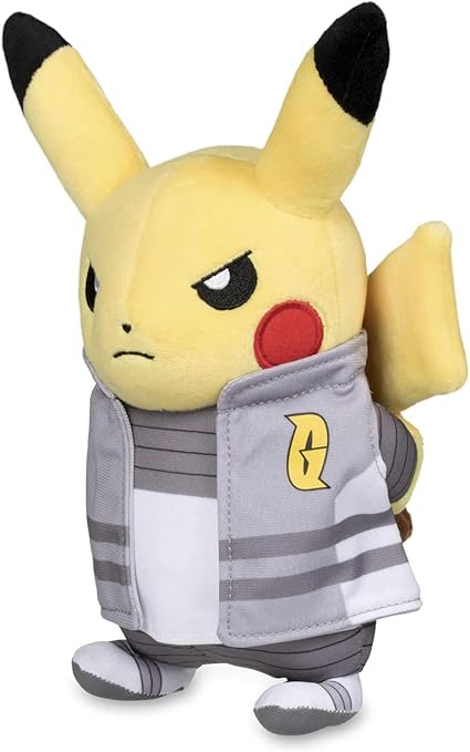 team skull pikachu plush