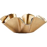 Mud Pie Nested Ruffle Bowls; Small 4 1/4" X 12" Dia | Large 4 1/2" X 13 1/2" Dia