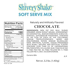Shivery Shake Soft Serve Ice Cream Mix, 3 x 3.2 lb