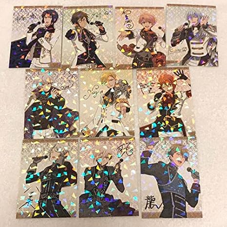 Amazon アイドリッシュセブン アニメイト 特典 ホログラムカード アイナナ 10枚 セット 一織 大和 三月 壮五 環 ナギ 陸 天 楽 龍之介 フェア アニメ 萌えグッズ 通販