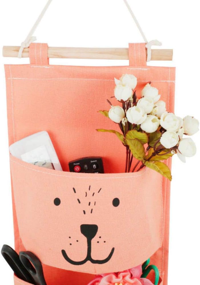 Mobilier Tissu Lin Sac Organisateur Suspendu Panier Home Holic Sac De Rangement Suspendu Sac De Rangement Jouet Sac De Rangement Bebe Orange Bebe Puericulture Lemoncitylive Com