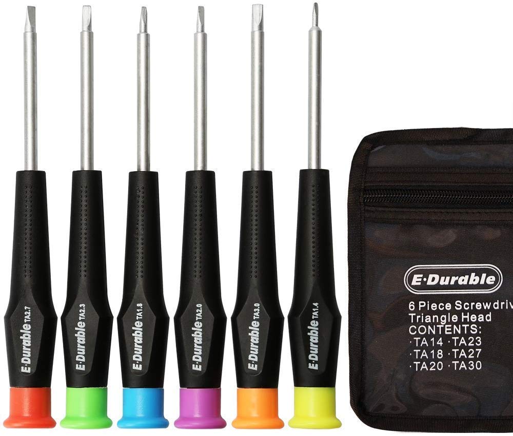 E·Durable Triangle Head Screwdriver Set, Triangle Screws Driver Tool