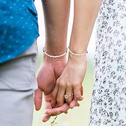 TESTRYE Morse Code Bracelets for Women,Smile Morse
