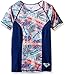 Roxy Girls' Four Shore Short Sleeve Rashguard