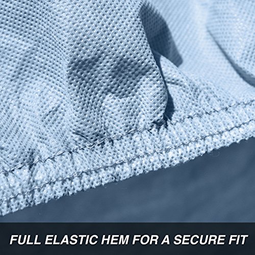 Budge Duro Van Cover Fits Standard Vans up to 18 feet, VD-2 - (Polypropylene, Gray)