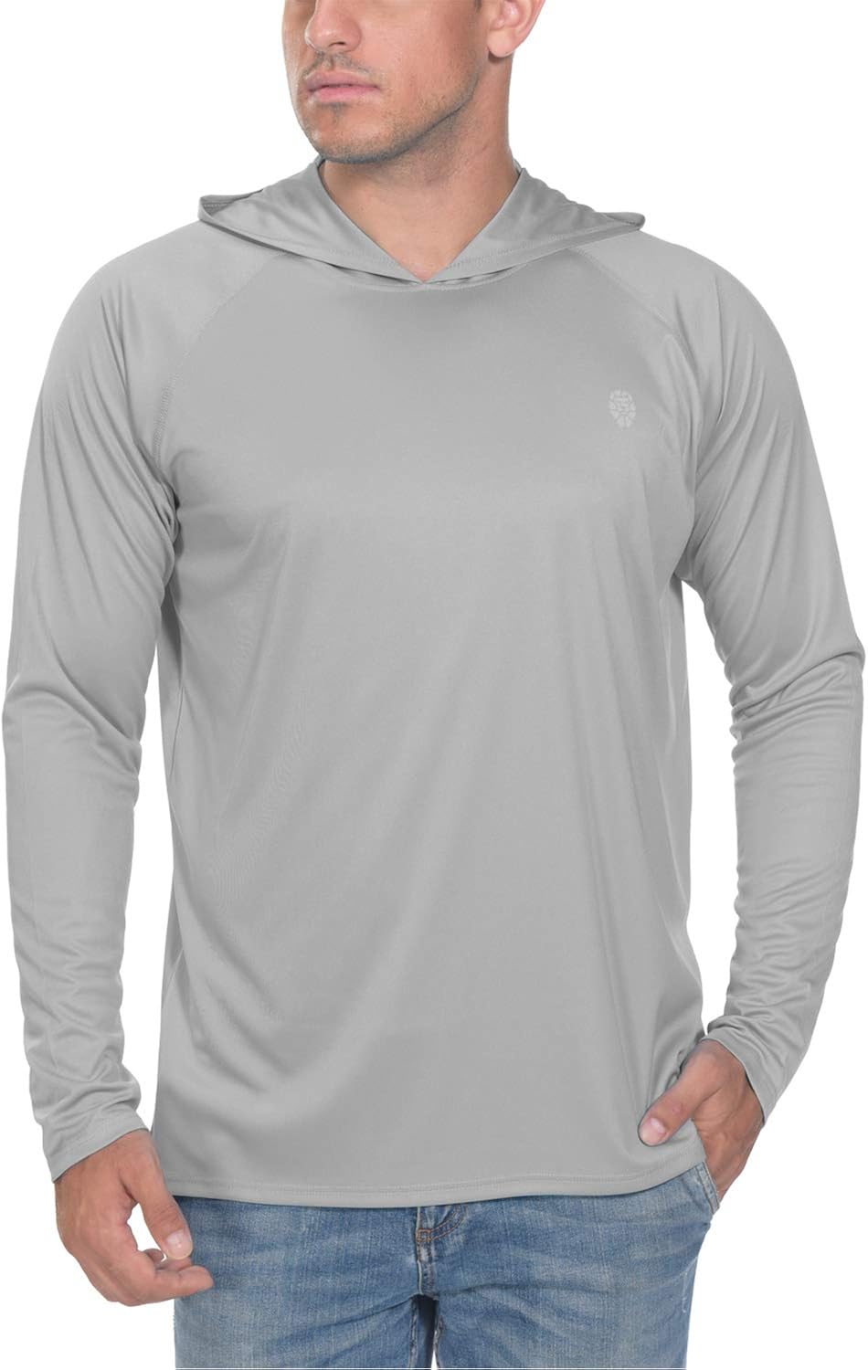 Fishing Shirts for Men Long Sleeve - Sun Protection SPF 50+ UV Tshirt Hoodies: Clothing