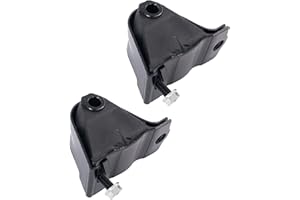 TRQ Engine Mount Set Compatible with 1987-2001 Jeep Cherokee 1987-1992 Comanche 1987-1990 Wagoneer 1991-1995 Wrangler