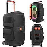 LEFOR·Z Speaker Case Compatible with JBL PartyBox 520,Bottomless Speaker Dust Cover Storage Bag Fits for JBL PartyBox 520 for Outdoor Travel,Portable Cover Only(Without Wheels and Pull Rod)