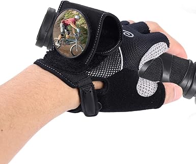 rearview mirror cycling gloves