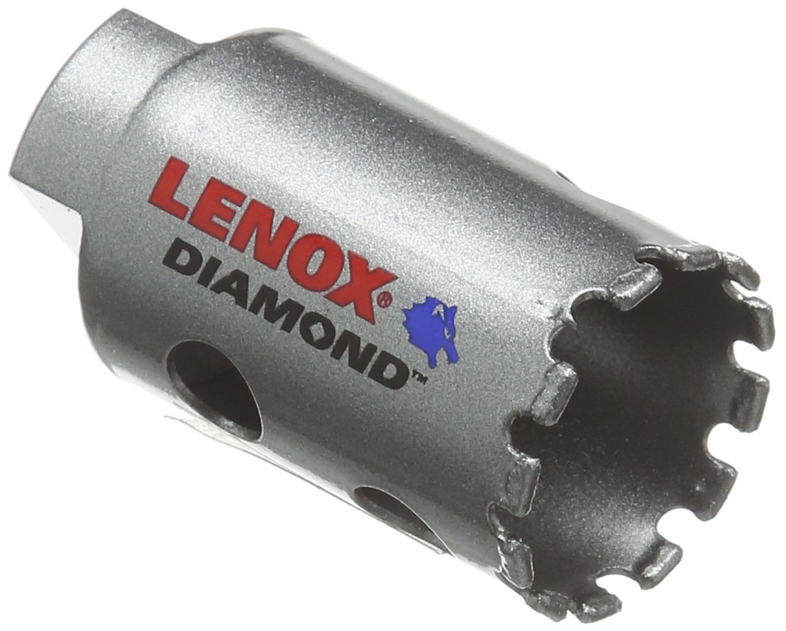 IRWIN 10507827 29 mm Diameter Diamond Hole Saw for Standard and Snap-Back Arbors