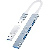USB C Hub 4-in-1and USB Type C Adapter, USB Hub compitable for MacBook Pro/Air ipad Apple