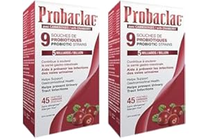 PROBIOTICS FOR UTIS, PROBACLAC WITH CRANBERRY FORMULA, Urinary & Digestive Health Support,Multi-strain probiotic and lactic f