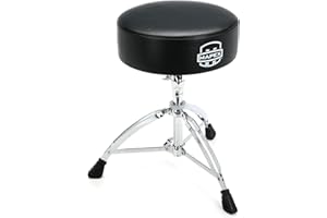 Mapex Round Top Drum Throne - Double-braced Legs