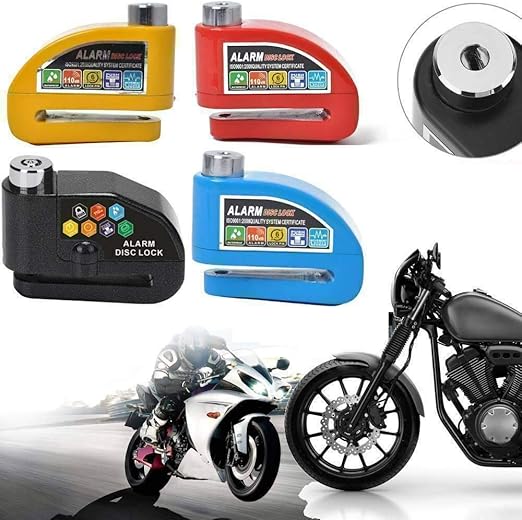 motorcycle wheel lock alarm