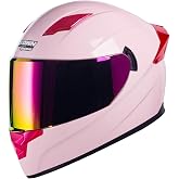 Crown Racing F-700 Full Face Motorcycle Helmet for Adults, DOT FMVSS 218 | DOT FMVSS 218 full face helmet with dual visor, ABS shell, EPS liner, ventilation, quick-release buckle and washable liner