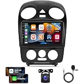 [2GB+64GB] Car Radio for Volkswagen VW Beetle 2004-2010, 9 inches Android 13 Touch Screen Stereo, Carplay/Android Auto/Hi-Fi Audio/1080P/Bluetooth/SWC + AHD Backup Camera