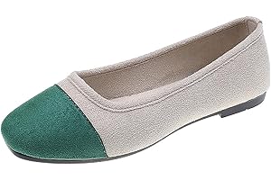 Ballet Flats for Women Round Toe Mary Jane Shoes Comfortable Dressy Women Flats Adjustable Straps Slip On Shoes