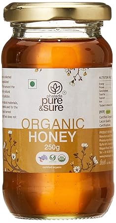 Pure & Sure Organic Honey, 250g