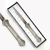 Antiqued Metal Letter Opener &ndash;Vintage Paper Knife 7" &ndash; Heavy-Duty Solid Metal Executive Desk Accessory Gift