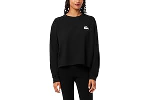 Lacoste Womens Fleece Lounge SweatshirtSweatshirt
