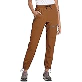 baleaf Women's Hiking Pants Quick Dry Lightweight Water Resistant Elastic Waist Cargo Pants for All Seasons