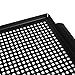 Arctic Monsoon Grilling Grid, Non-Stick Coated Grill Tropper Pan, Thick Gauge Stainless Steel Material, BBQ Accessories, Black